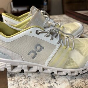 ON Women's Athletic Shoes - White and Yellow